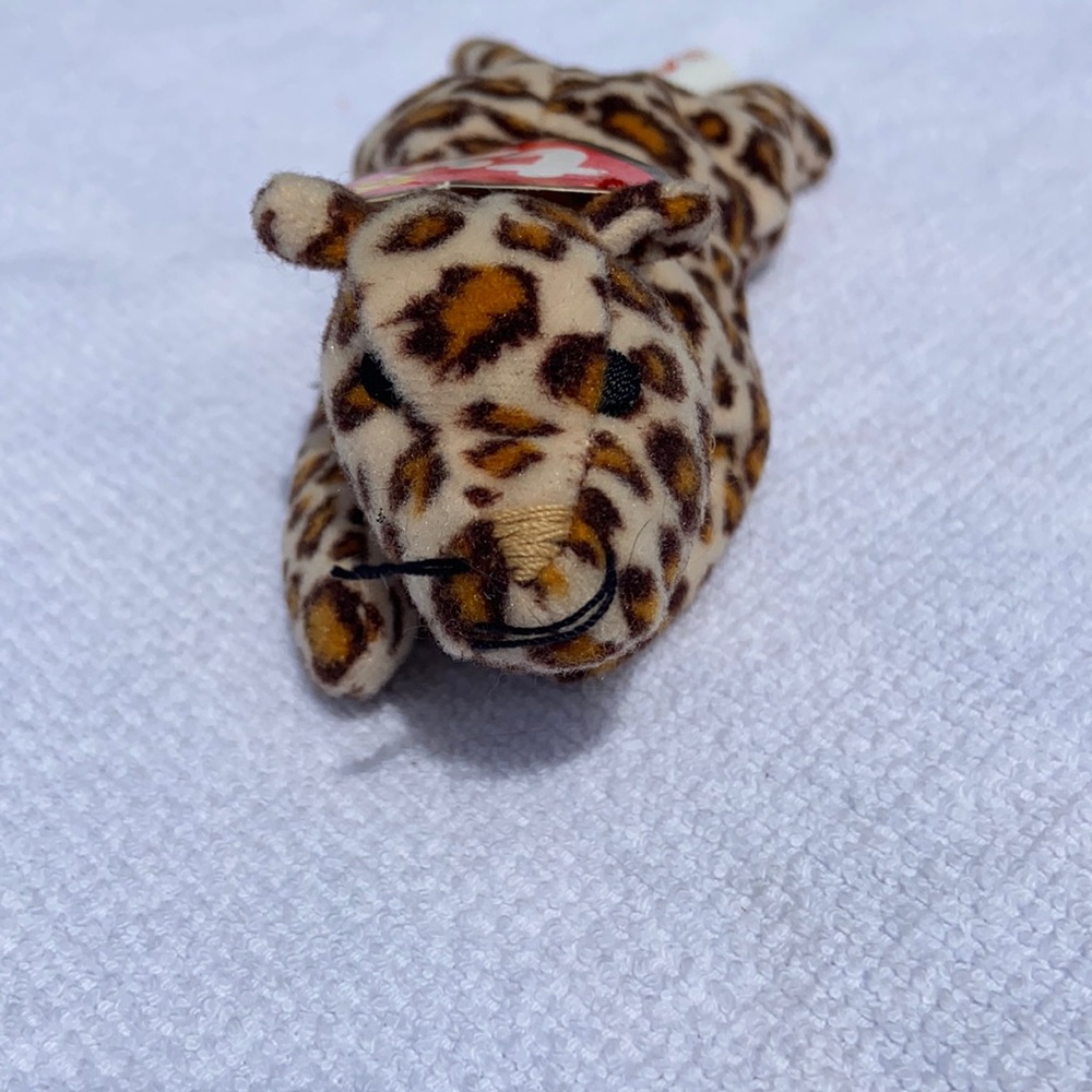 Teenie Beanie Babies Freckles the Leopard